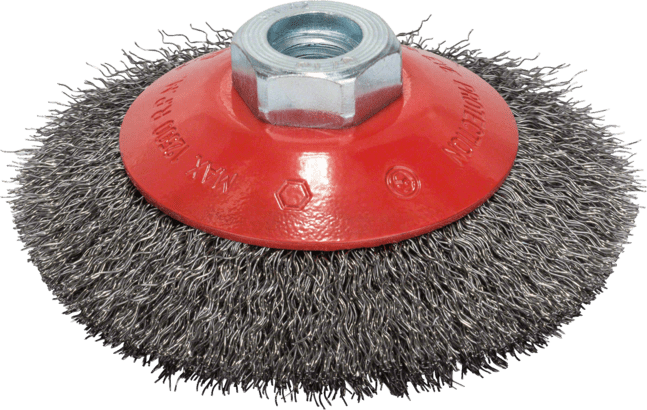 Новая оригинальная щетка Bosch 2608622057 Clean for Metal Bevel Brush, гофрированная проволока для