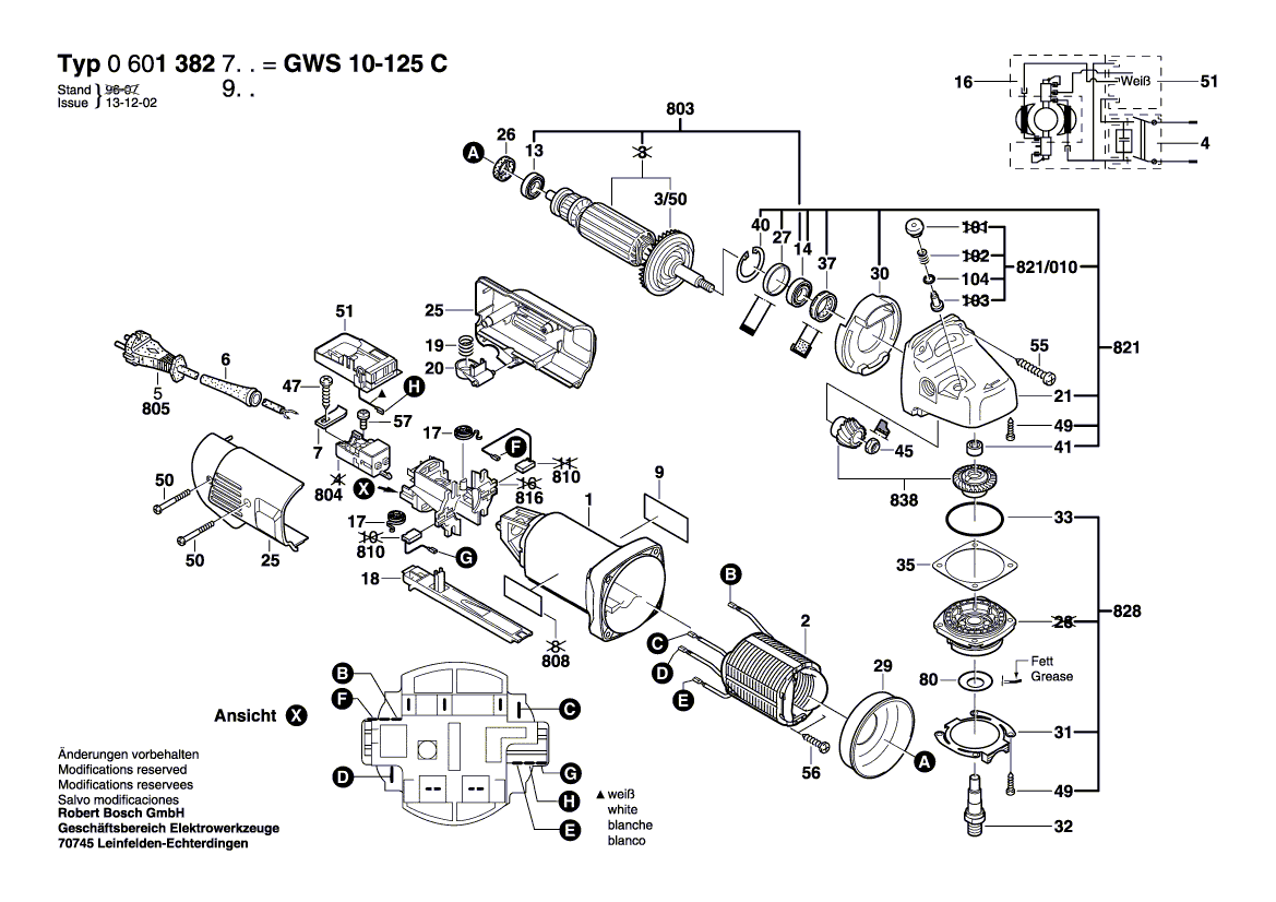 Nouveau véritable Bosch 1607233069 Gouverneur de vitesse