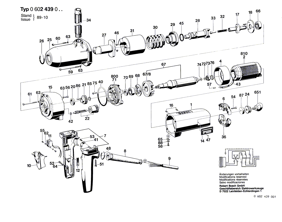 Ny ekte Bosch 3600210131 O-ring