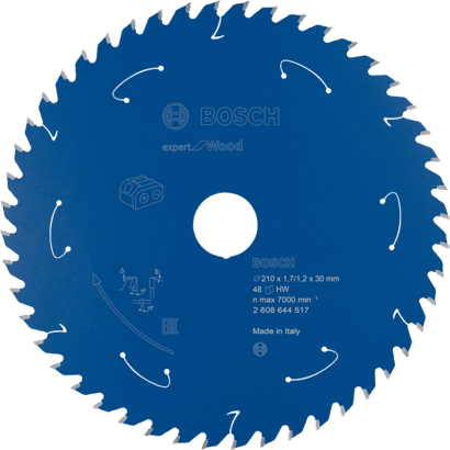 Nieuwe echte Bosch 2608644517 Expert voor Wood Circular Saw Blade voor draadloos