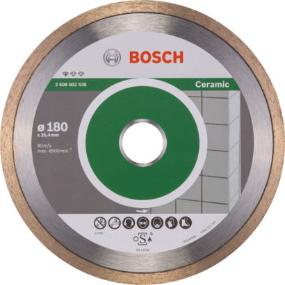 Новый оригинальный Bosch 2608602536 стандартный для керамики алмазный отрезной диск для плитки