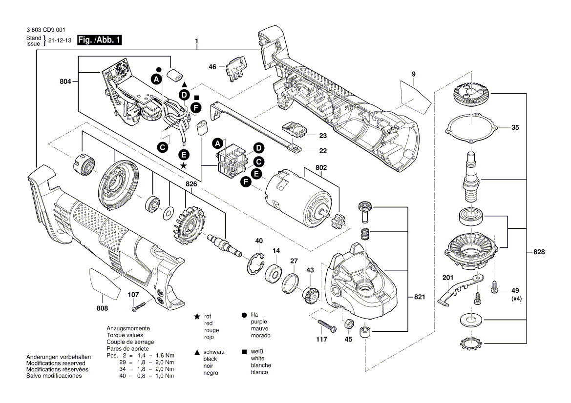 Neues echtes Bosch 160111a810 -Typenschild