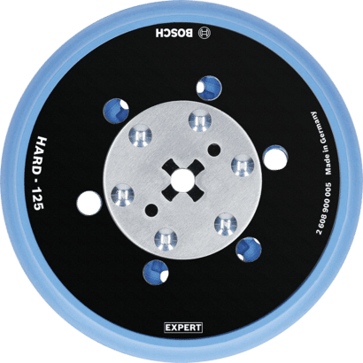 Новая оригинальная опорная тарелка Bosch 2608900005 EXPERT, универсальная, с несколькими отверстиями, 125 мм.