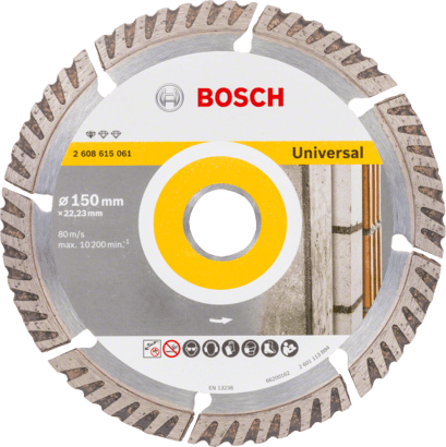 Nieuwe echte Bosch 2608615061 Standaard voor Universal Diamond Cutting Disc