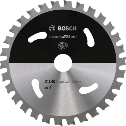 Neu Original Bosch 2608837747 Standard für Stahl Kreissägeblatt für Akku-