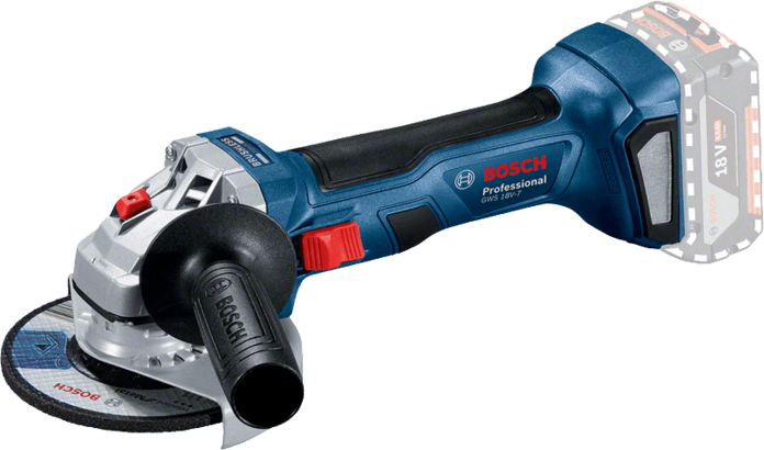 Nouveau véritable bosch 06019h9001 GWS 18V-7 Grinder d'angle sans fil professionnel