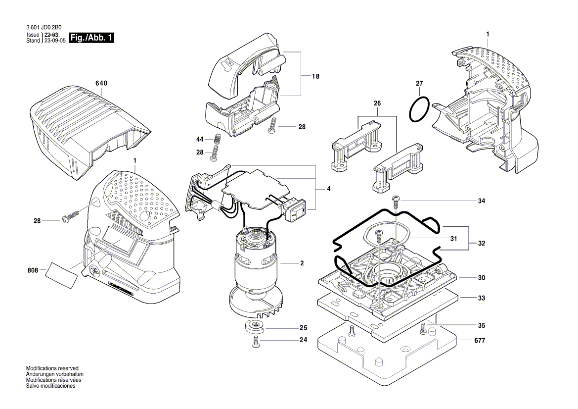 Ny ekte Bosch 2609101298 Vibrasjonsfot