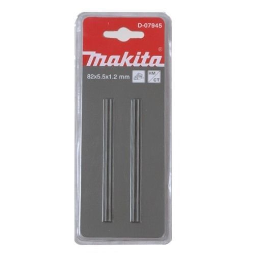 Новое оригинальное лезвие для рубанка Makita D-07945 82 мм STD TCT-Mini HM 1051DW/1050DW