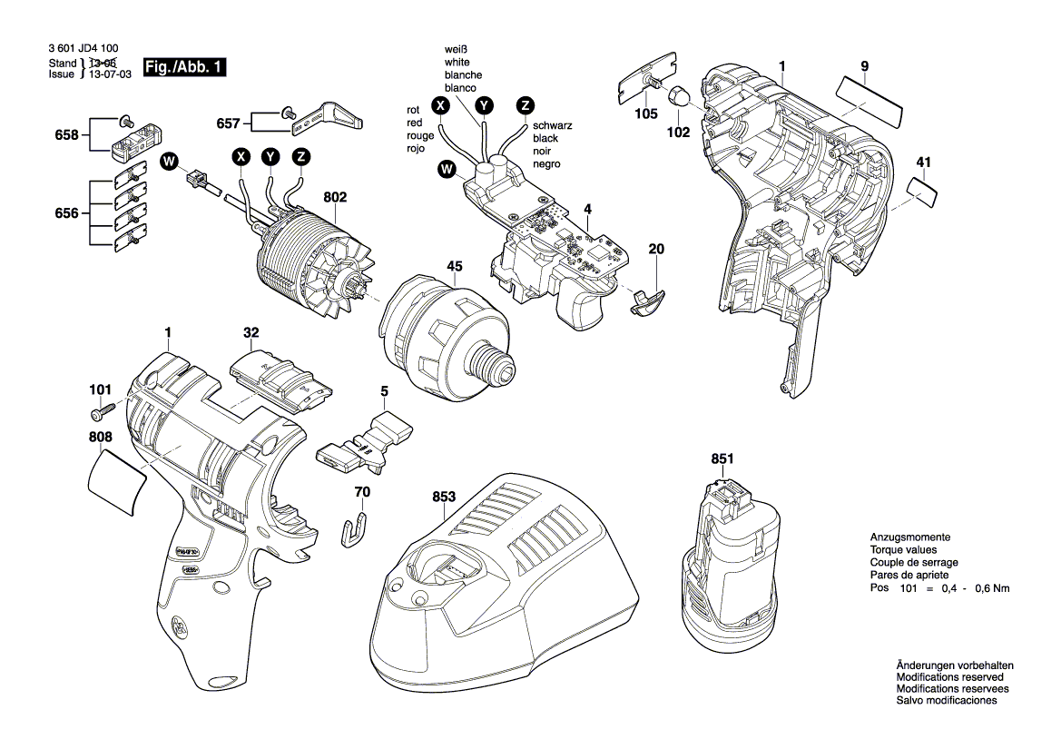 Uusi aito Bosch 16072335A0 Elektroninen moduuli