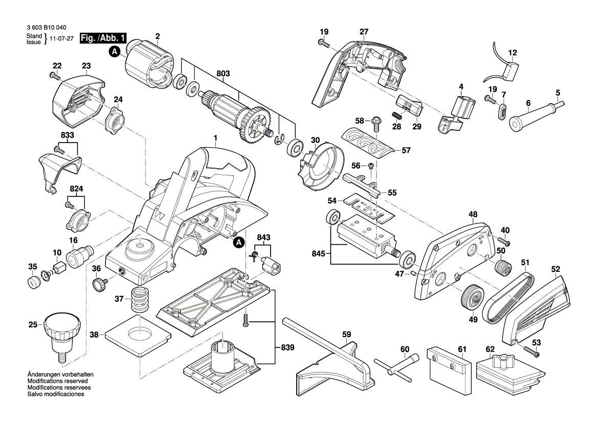 Ny ekte Bosch 1619pa2277 bryter