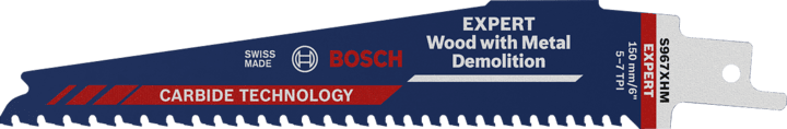 Nieuwe echte Bosch 2608900396 Expert Wood met metalen sloop S967XHM Blade