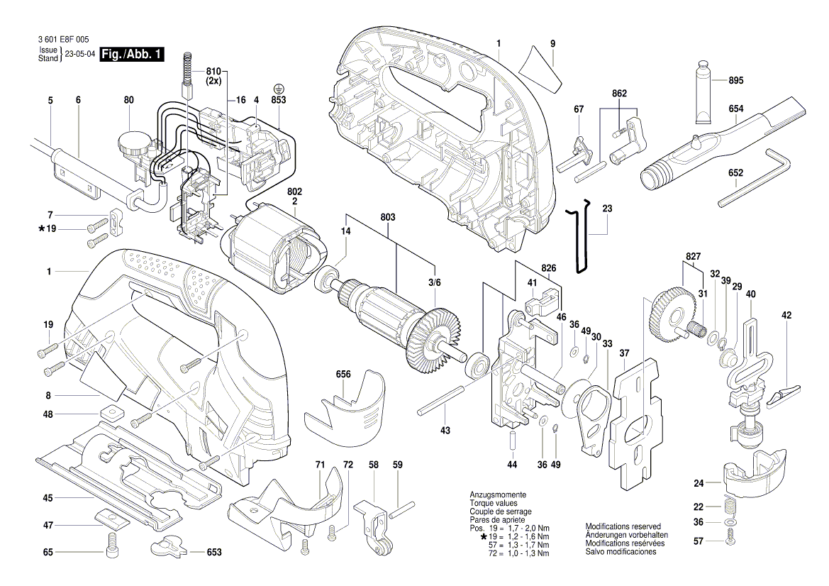 Uusi aito Bosch 1619P08889 Epäkeskeinen hammaspyörä