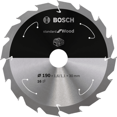 Neu Original Bosch 2608837706 Standard für Holz Kreissägeblatt Für Akku