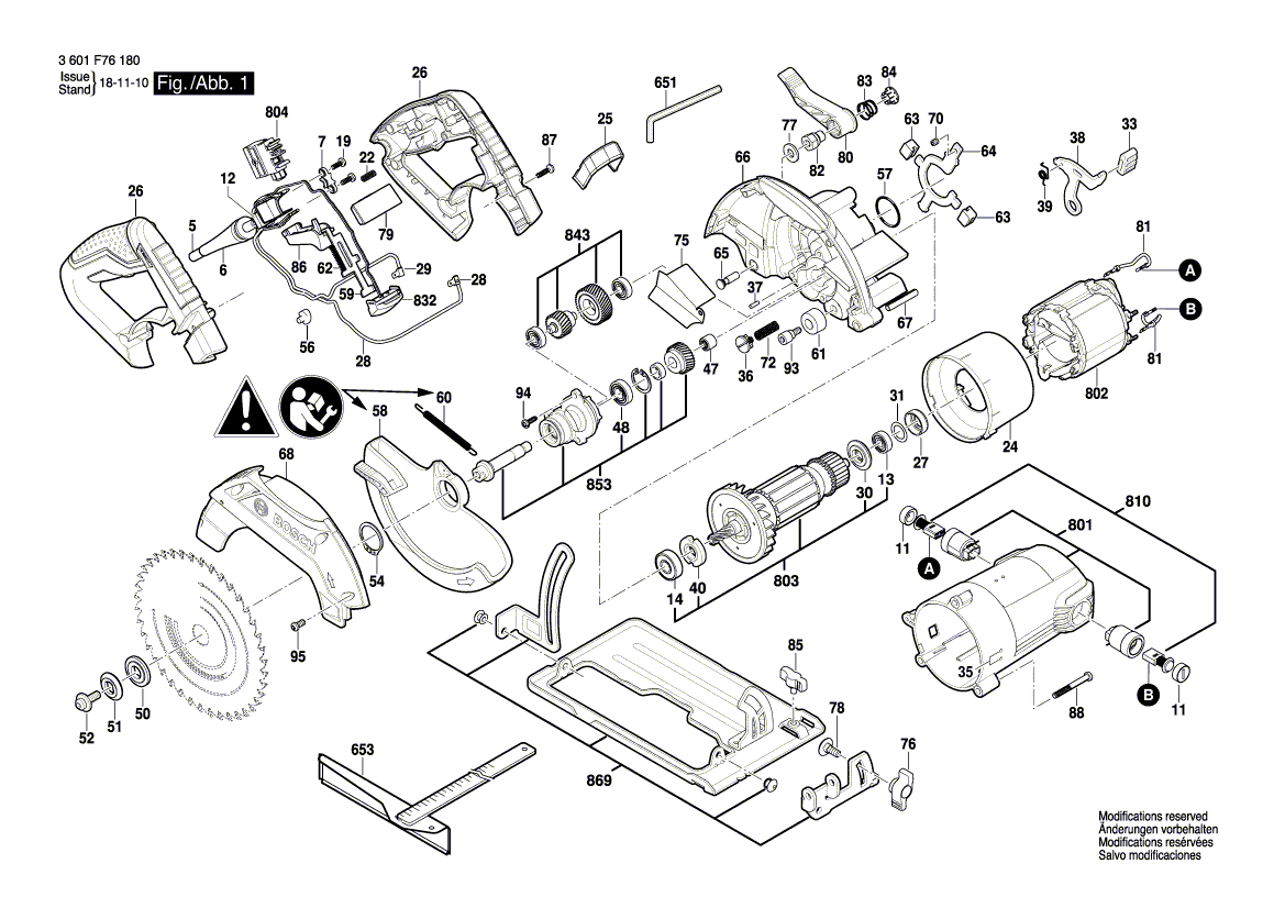 NOUVEAU VORIEUX BOSCH 1619P10149 Switch