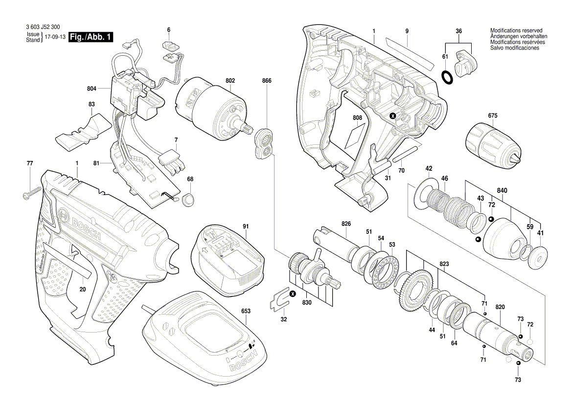 Uusi aito Bosch 2609005054 Työkalunhaltija