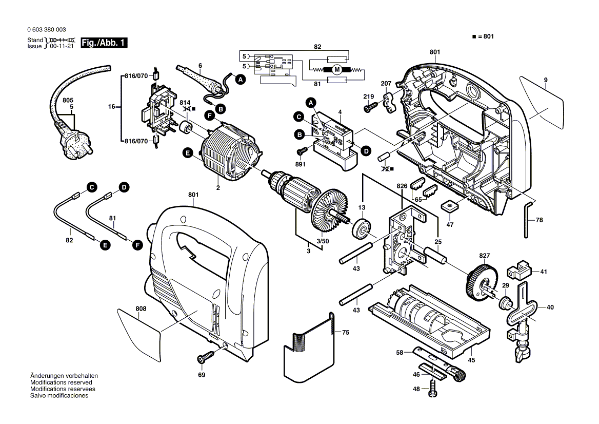 New Genuine Bosch 2605105900 Housing Section