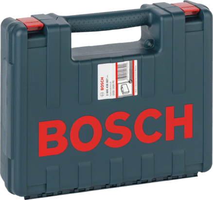 New Genuine Bosch 2605438607 Plastic Carrying Case For rotary drills/drivers,