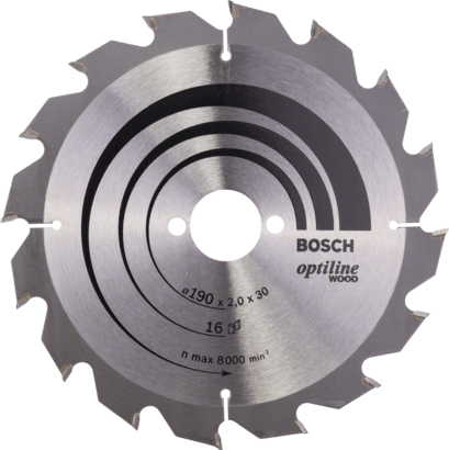 Neues Original Bosch 2608641184 Optiline Holz-Kreissägeblatt