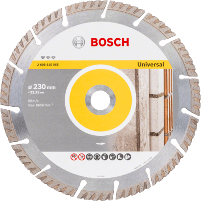 Новый оригинальный стандарт Bosch 2608615065 для универсального алмазного отрезного диска