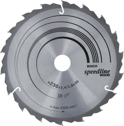 Nieuwe echte Bosch 2608640804 Speedline Wood Circular Saw Blade voor handheld