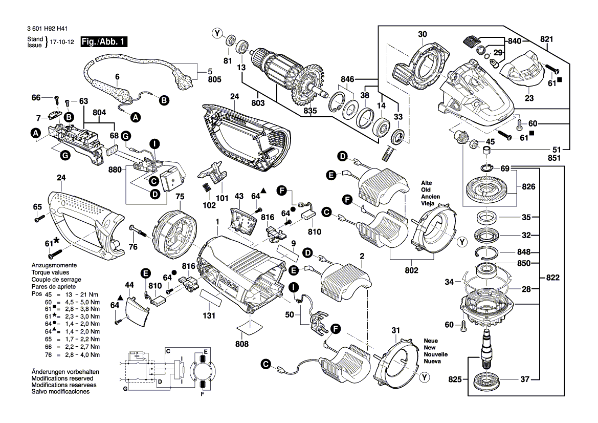 Neuer Original-Anker von Bosch 1604011297