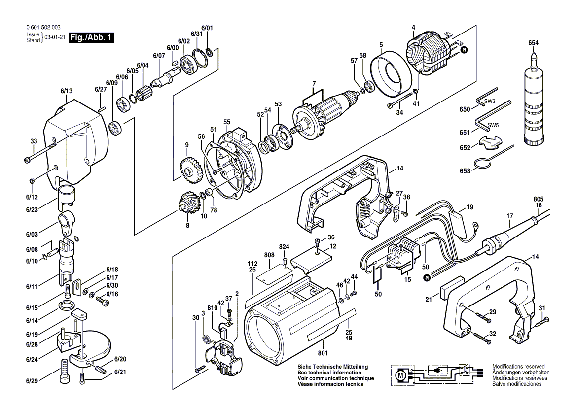 Ny äkta Bosch 1600100631 Shim