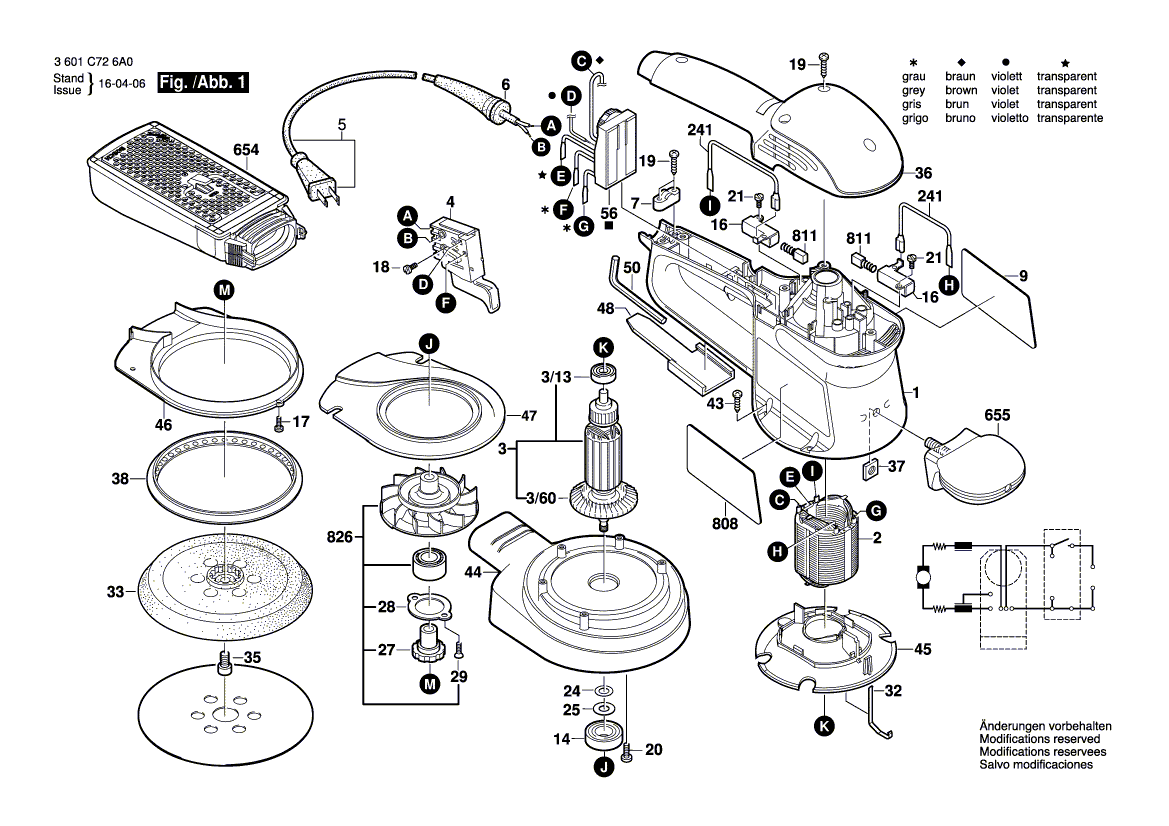 Nouvelle véritable plaque signalétique du fabricant Bosch 2601117731