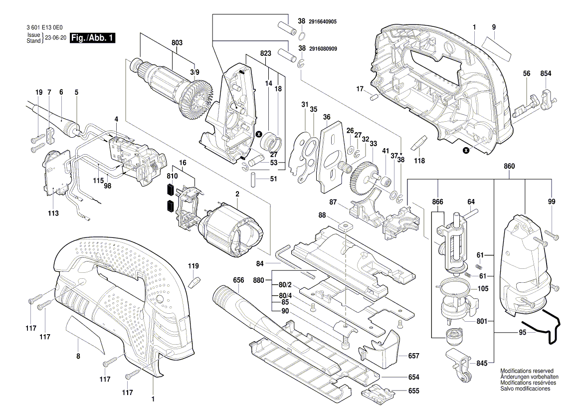 New Genuine Bosch 2605105128 Housing Section