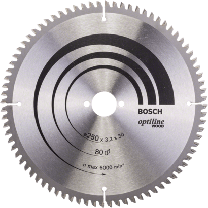 Nieuwe echte Bosch 2608640645 Optiline houten cirkelzaagmes voor verstekzagen