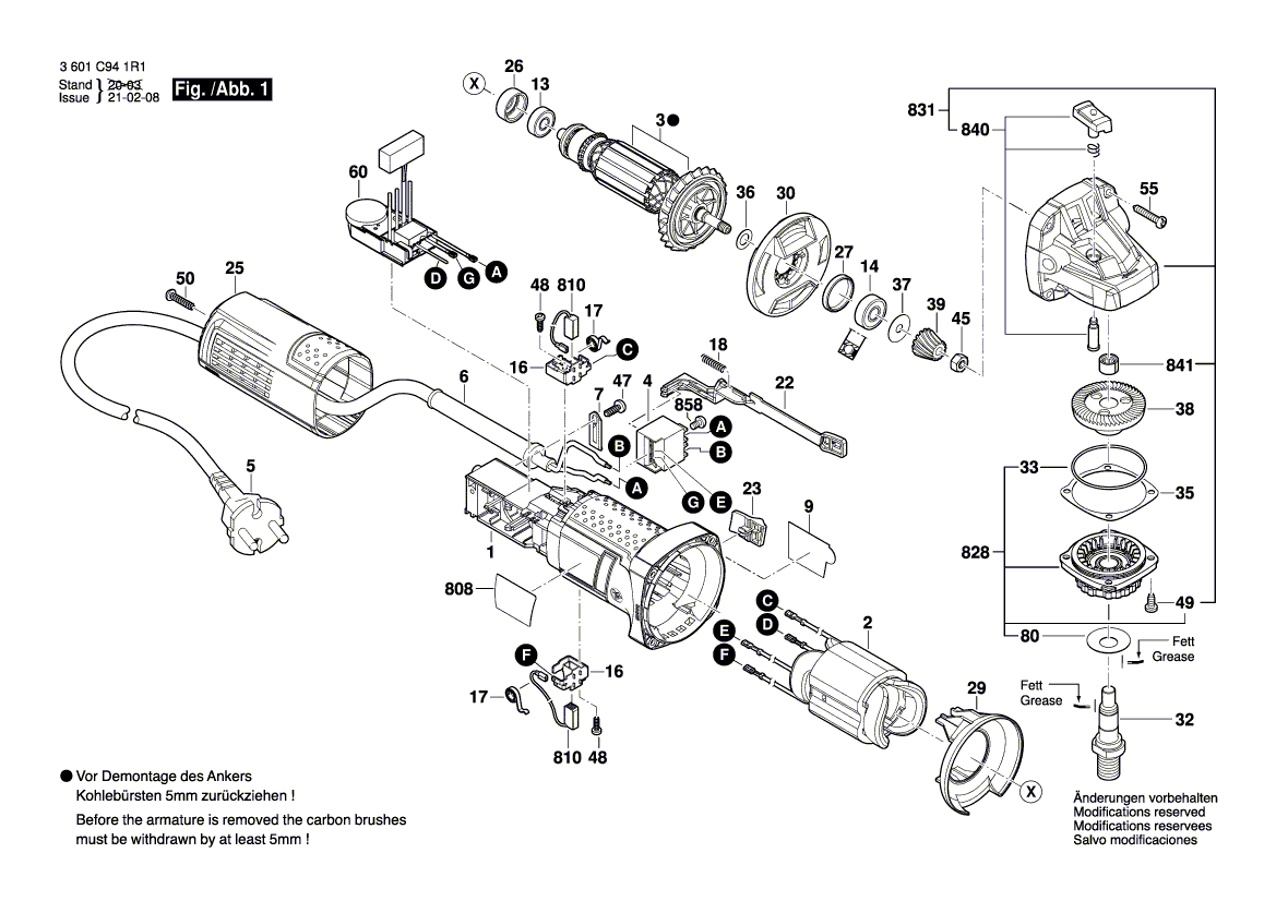 New Genuine Bosch 16072335DY Speed governor