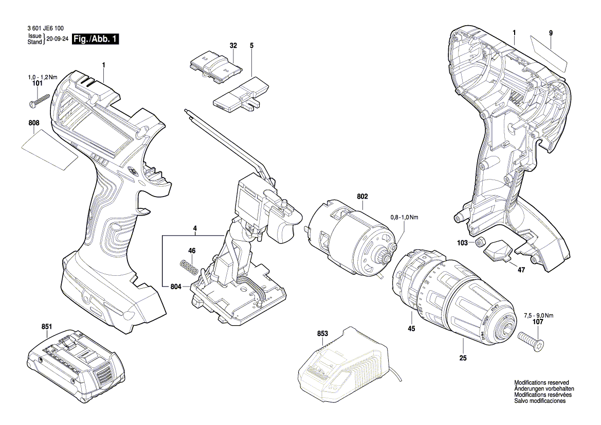 Nouvelle véritable plaque signalétique Bosch 160111A9K7