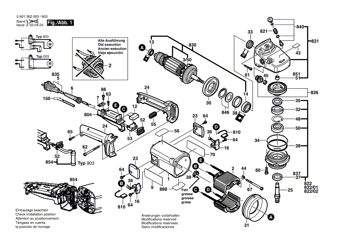 Neue echte Bosch 1601118346 Hersteller -Typenschild