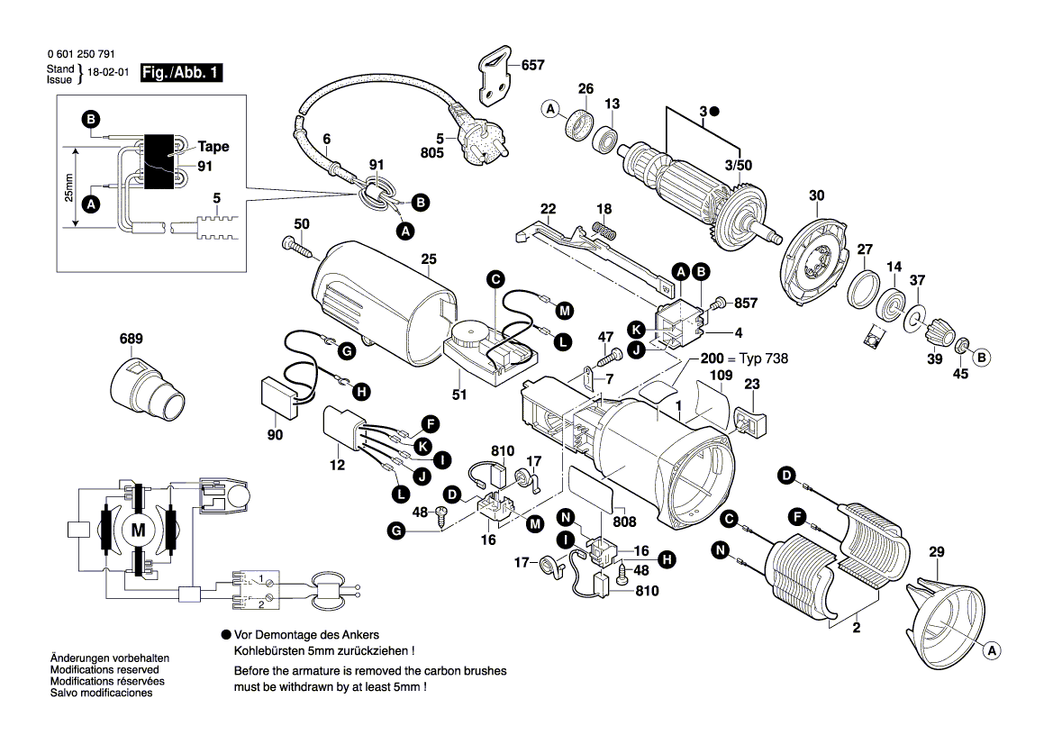 Neuer Original-Stützteller 2608601106 von Bosch