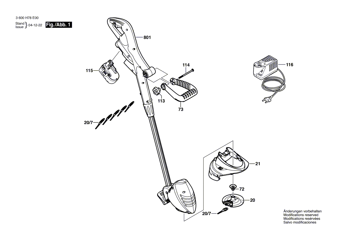 Nieuwe echte Bosch F016L71359 Knife Guard