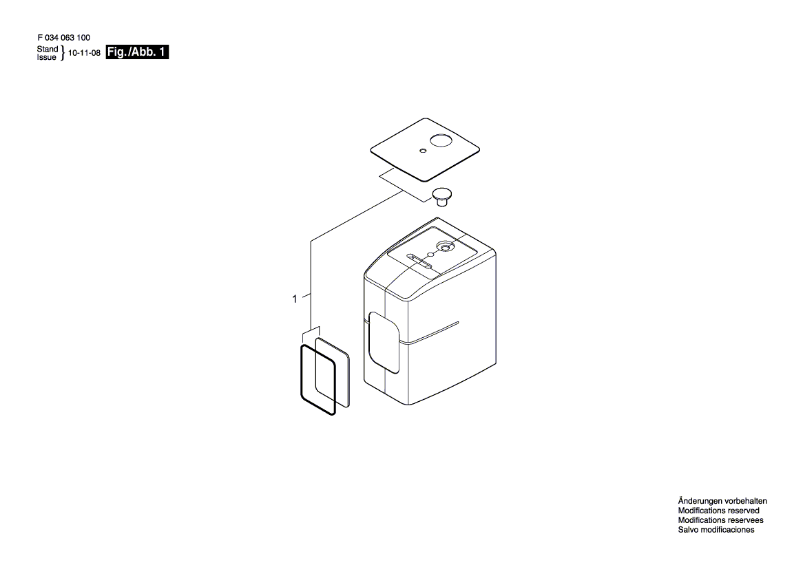 New Genuine Bosch 2610A14398 Window