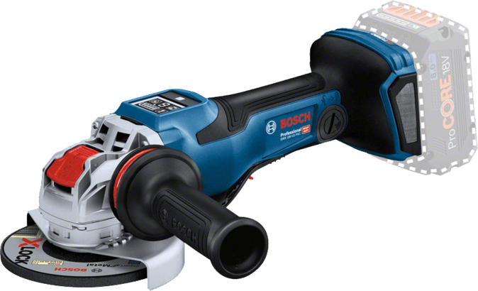 Nouveau véritable bosch 06019H6G00 GWX 18V-15 PSC PSC PROFESSION CORDESS ANGLE GRINDER