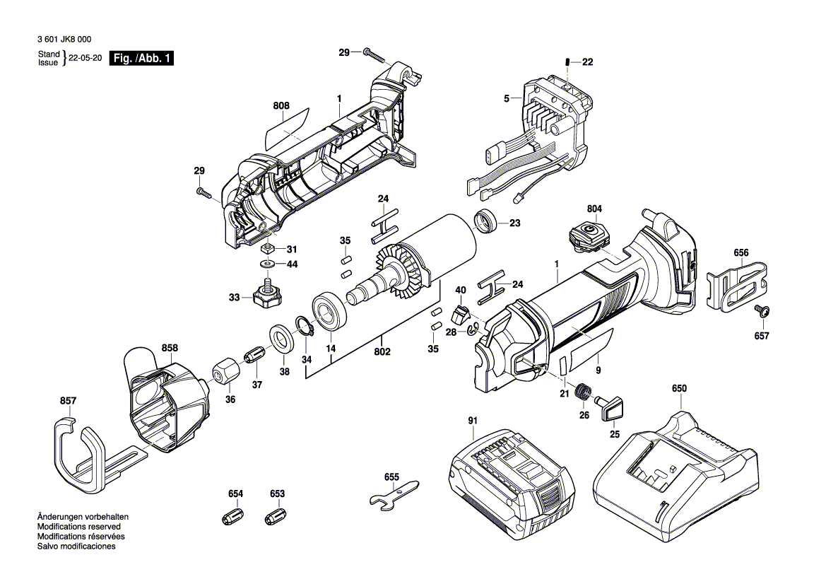 NOUVELLE Assemblée de logements Bosch Véritable Bosch 1619PB9219