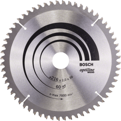 Nouveau véritable bosch 2608640433 Optiline Wood Circular Saw Saw