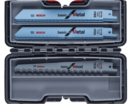 Neues Original Bosch 2607010901 Säbelsägeblatt-Set für Holz und Metall, robust