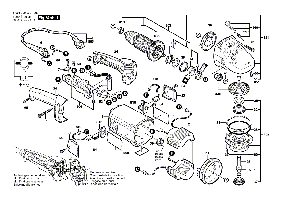 Neue echte Bosch 1601118c81 Hersteller -Typenschild