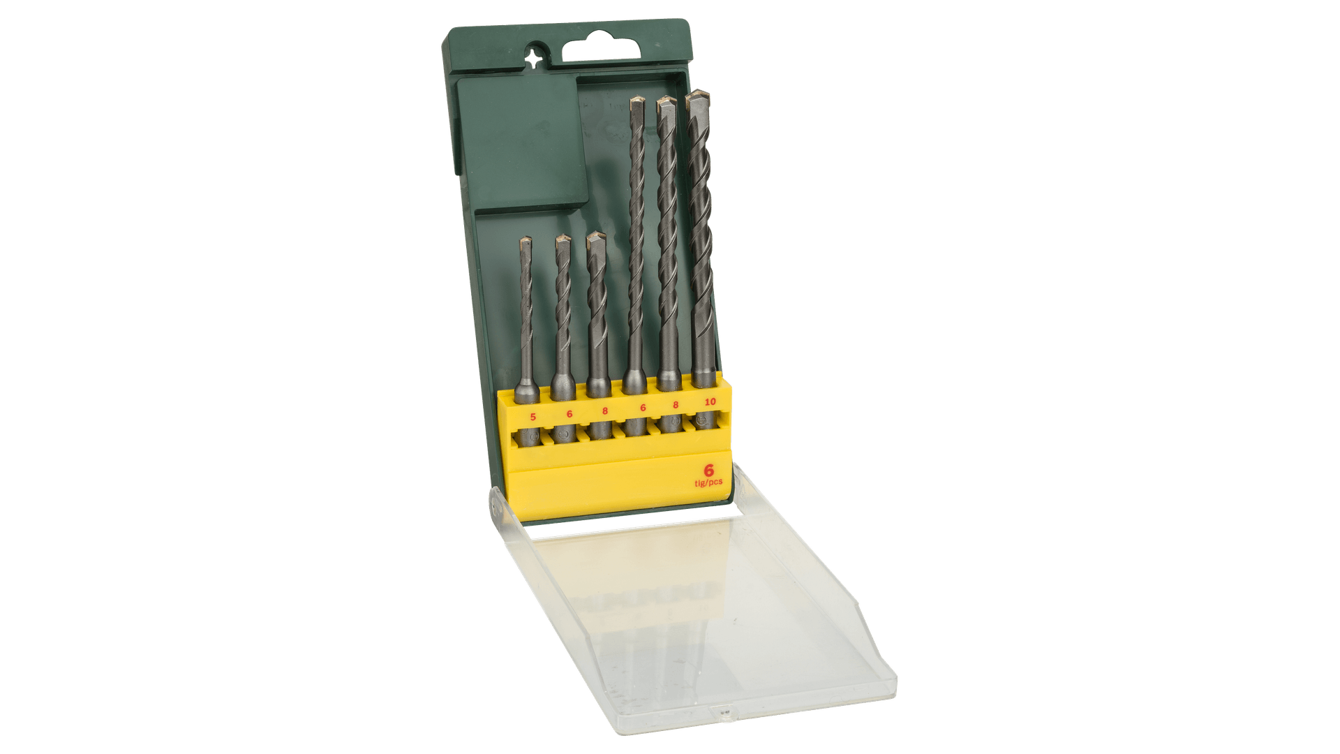 Nouveau véritable bosch 2607019447 SDS Plus Bit de forage Hammer Set 6 pièces Forage