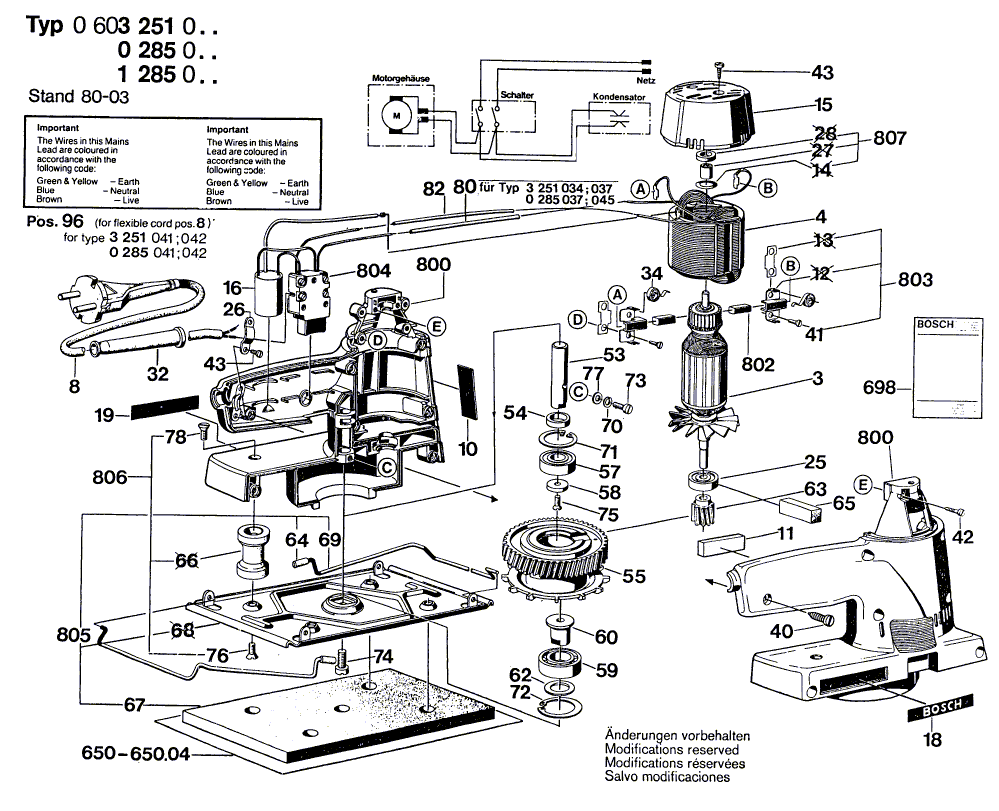 Neue echte Bosch 1600301900 Sintered-Metal-Buchse