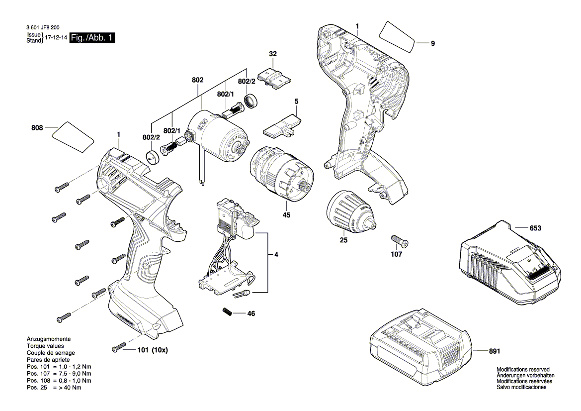 New Genuine Bosch 2609101741 Housing