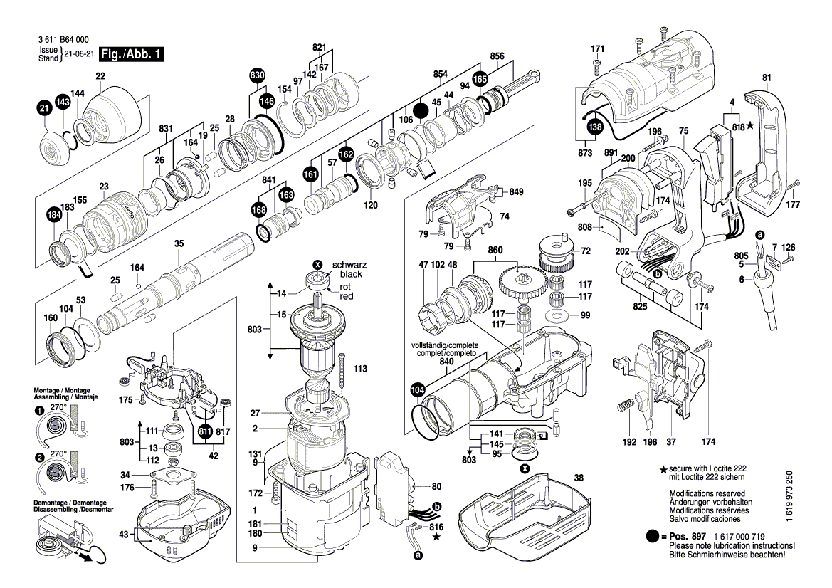 Nouveau véritable bosch 1610210173