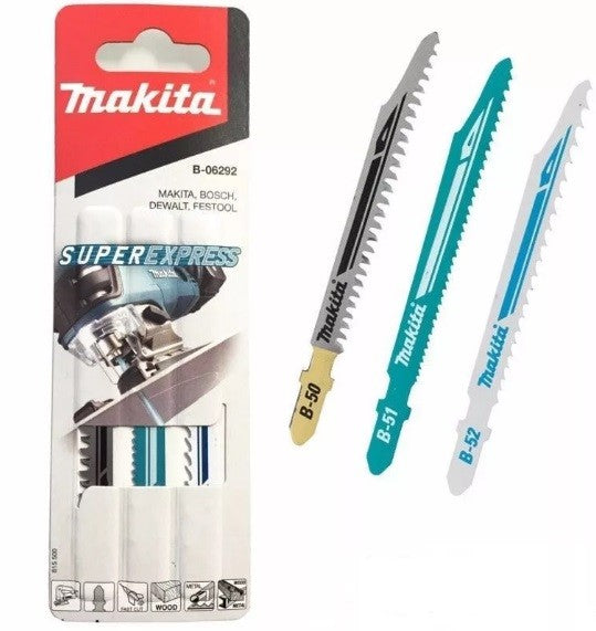 Neues Makita B-06292 Super Express Säbelsägeblatt-Sortiment (B-50; B-51; B-52)