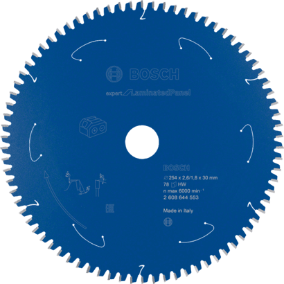 New Genuine Bosch 2608644553 Expert for Laminated Panel Circular Saw Blade For