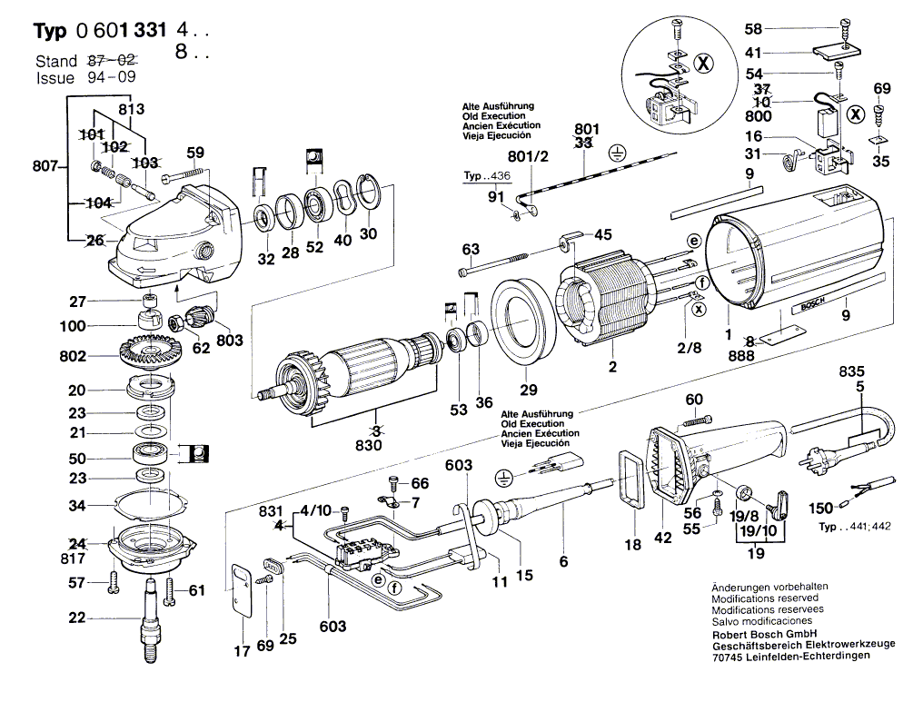 Nouveau véritable bosch 2916011016 Laveuse ordinaire