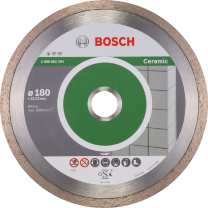 Nouveau véritable Bosch 2608602204 Standard pour le disque de coupe en céramique