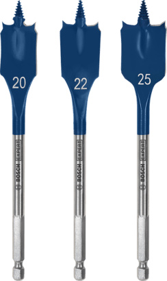 Uusi aito Bosch 2608900331 Asiantuntija itseleikkaus Speed ​​Spade Bit -sarjat pyöriville