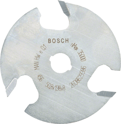 Ny äkta Bosch 2608629386 Expert för Wood Slotting Cutter för handhållen